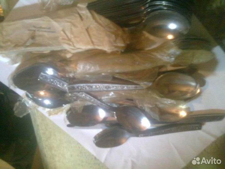 Чайные ложки СССР. ножи