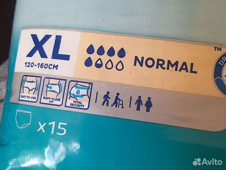 Памперсы- трусы для взрослых tena XJ