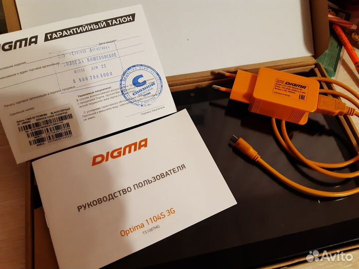 Планшет Digma Optima 1104s 3G 10,1