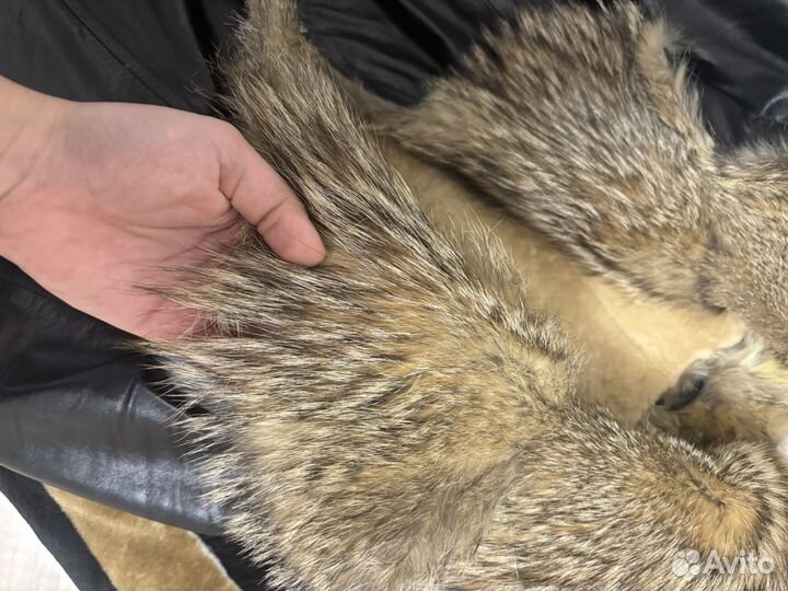 Дубленка женская 48 50 52 короткая зимняя