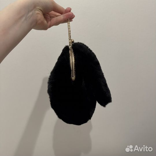 Плюшевая сумка зайчик