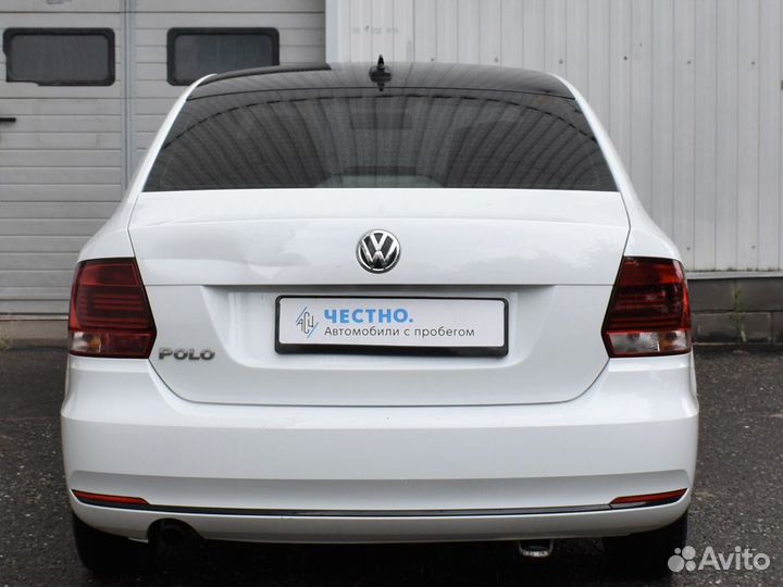 Volkswagen Polo 1.6 МТ, 2017, 120 000 км