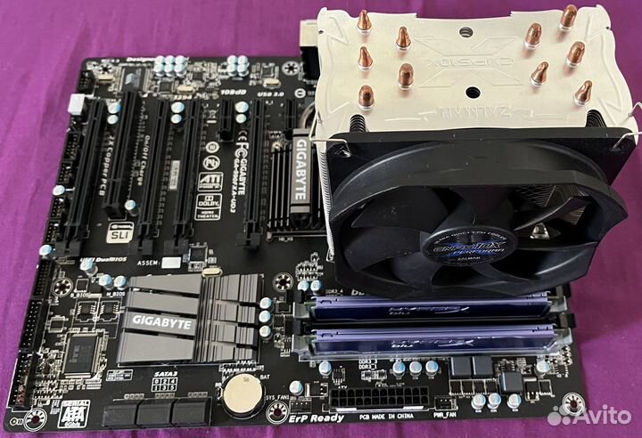 Материнская плата сборка AMD FX-6300+8Gb+башня