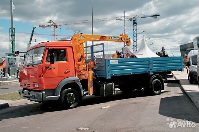 Услуги манипулятора Камаз