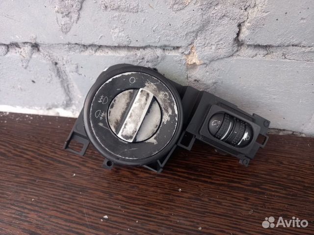 Блок управления светом Volkswagen Touareg