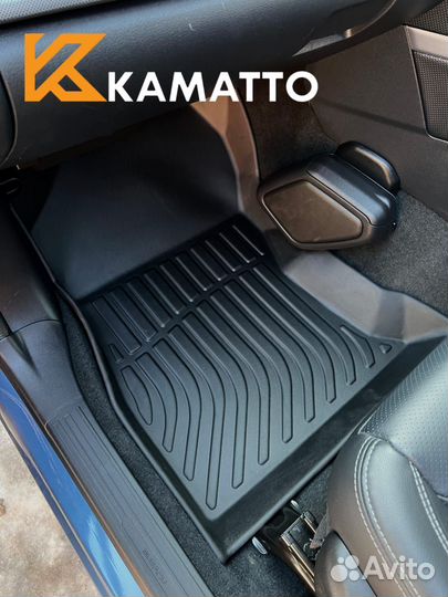 Модельные 3D авто коврики Kamatto Subaru Forester