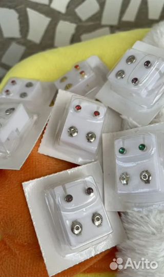 Сережки гвоздики