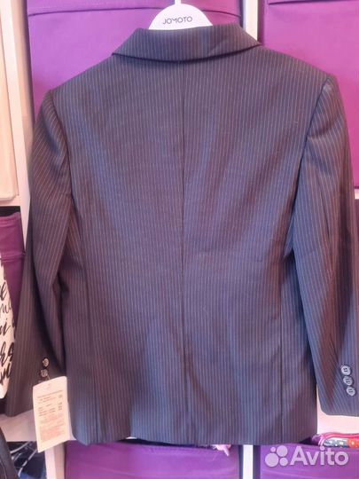 Пиджак школьный для мальчика 128