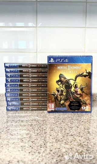 Диск Mortal Kombat 11 Ultimate PS4 (новый)