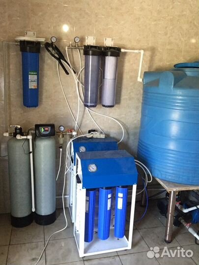 Монтаж фильтров для воды