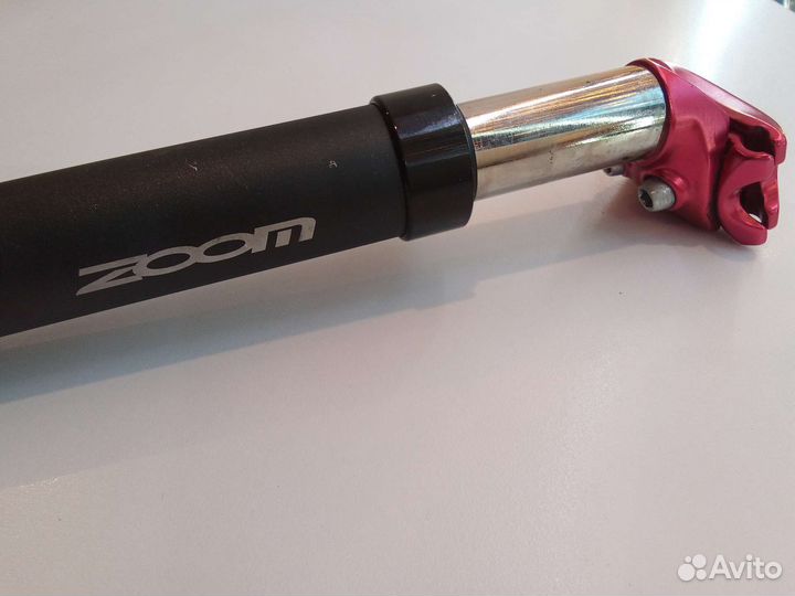 Подседельный штырь 31,6 zoom c амортизацией