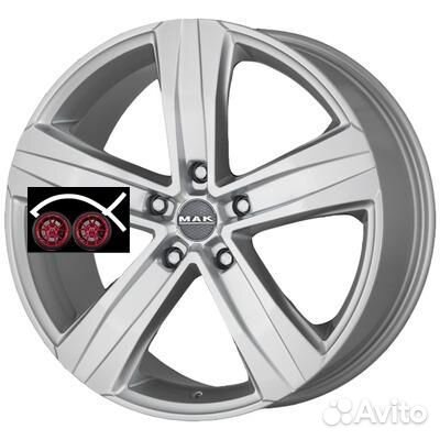 MAK Stone 5 R17 7 5x112 ET55 CB66,6 Silver