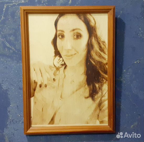 Выжигание портретов по вашим фото