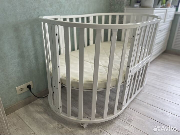 Детская кровать 8 в 1 с матрасом