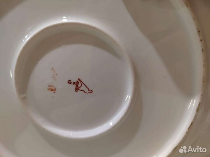 Блюдо СССР Дулево