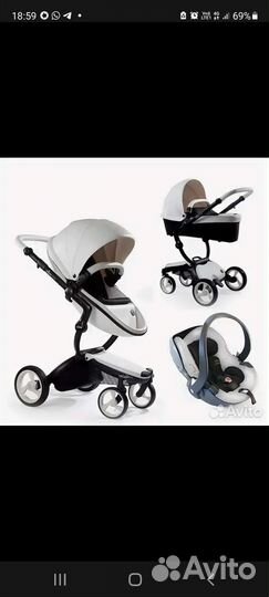 Коляска mima xari 3 в 1