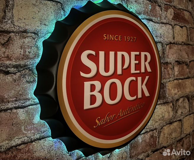 Декор на стену Super Bock Beer