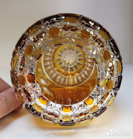 Ваза для цветов медовый Германия Echt Meissner