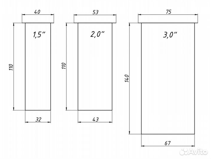 Ситечко для джин корзины и диоптра 1,5