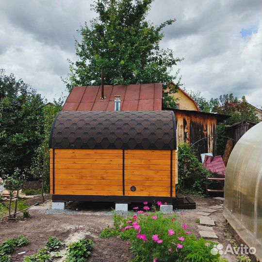 Баня бочка под ключ от производителя