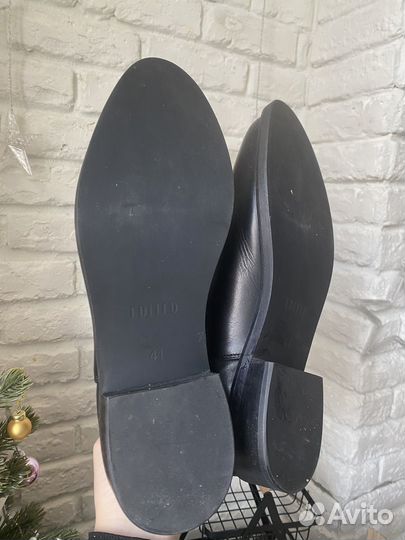 Ботинки челси женские, кожа 41