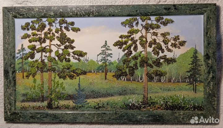 Картина из драгоценных камней