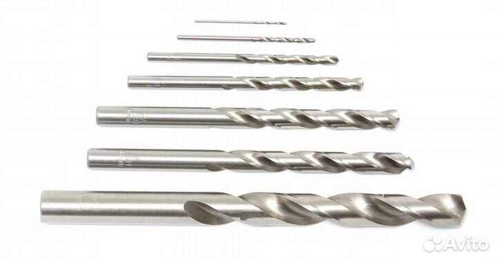 Сверло по металлу 5.5мм HSS+Co (10шт), в пластиков