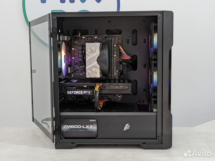 641 Игровой компьютер i5 10400f + RTX3060 12Gb