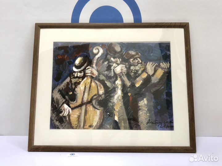 Картина Клезмеровские Музыканты Живопись Сюжетная