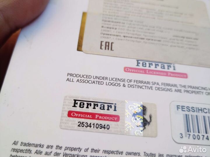 Чехол на iPhone 7 8 plus Scuderia Ferrari