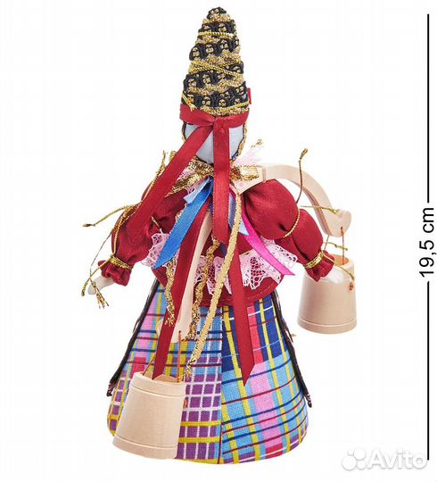 Кукла малая Водоноска с коромыслом A2186786