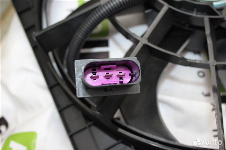 Диффузор в сборе Skoda Rapid rapid I 2014-2020