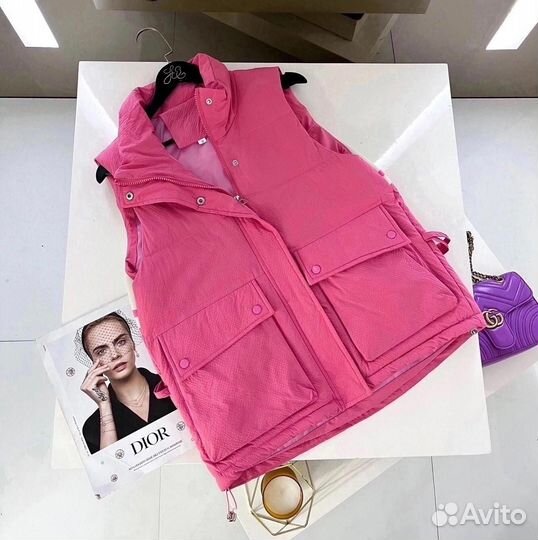 Безрукавка на весну.Жилетка от42 до 50размеры