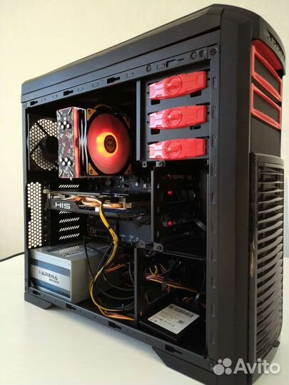 Пк для работы и игр Ryzen 7 2700
