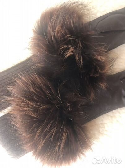 Перчатки кожаные натуральные