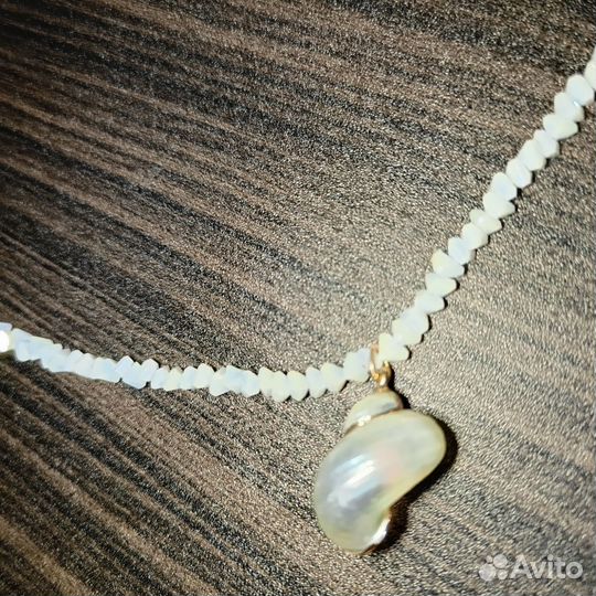 Колье чокер из натуральных камней