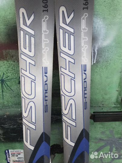 Горные лыжи fisher 160см