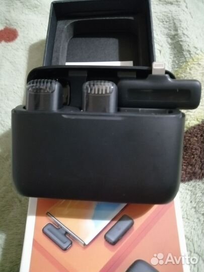 Беспроводные микрофоны для iPhone комплект 2шт