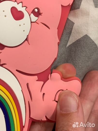 Силиконовый чехол на IPhone8 Care Bears