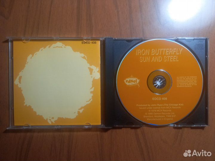 Iron Butterfly Sun and Steel 1976 (1995 )