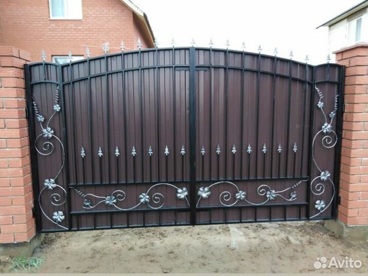 Кованые ворота