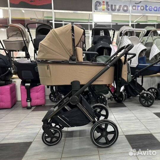 Коляски Carrello Ultimo шасси Black Chrome