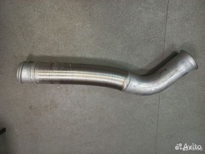 Труба глушителя приемная с гофрой (нерж) DAF CF/XF