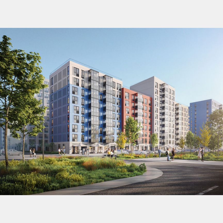 2-к. квартира, 57,6 м², 2/11 эт.
