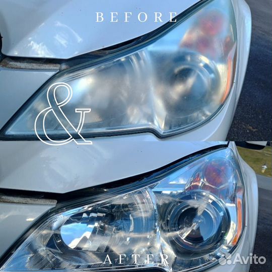 Полная реставрация фар