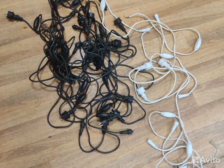 Провода розетка от гирлянд