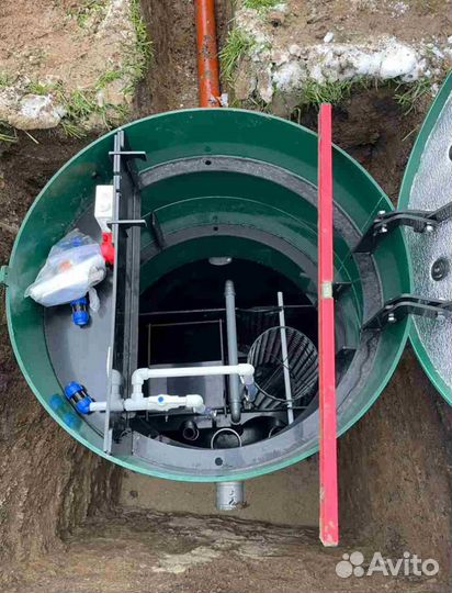 Септик для дома. Монтаж под ключ за 1 день