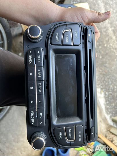 Магнитола на kia ceed