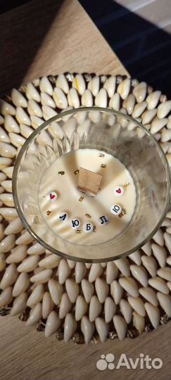 Свечи с тайным посланием или в виде десерта