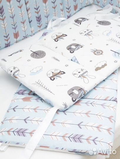 Бортики в детскую кроватку